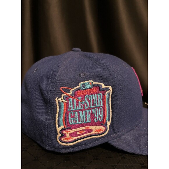 7 1/4 - Boston Red Sox - Interstellar Jelly Collection HATCLUB Space Jam Hat - Picture 3 of 7